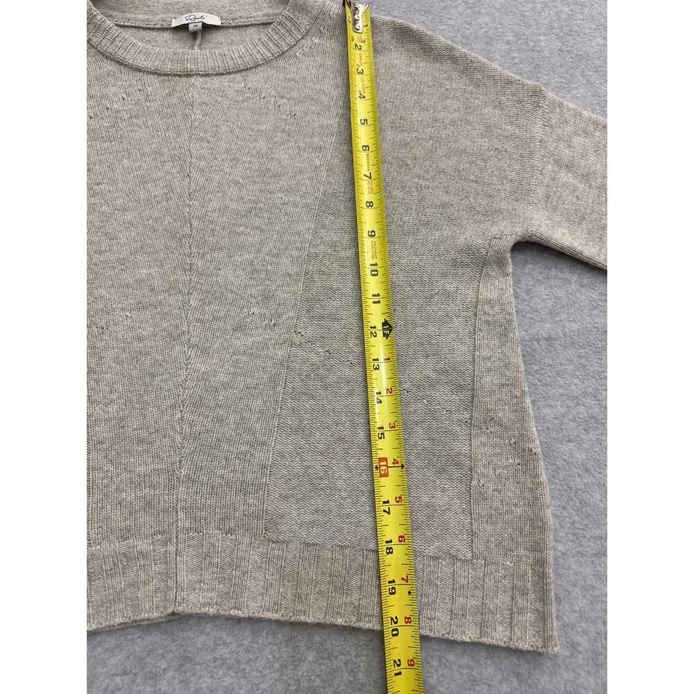New Rails Joanna Heather Grey Sweater Cashmere/Wool blend size XS - Picture 5 of 13